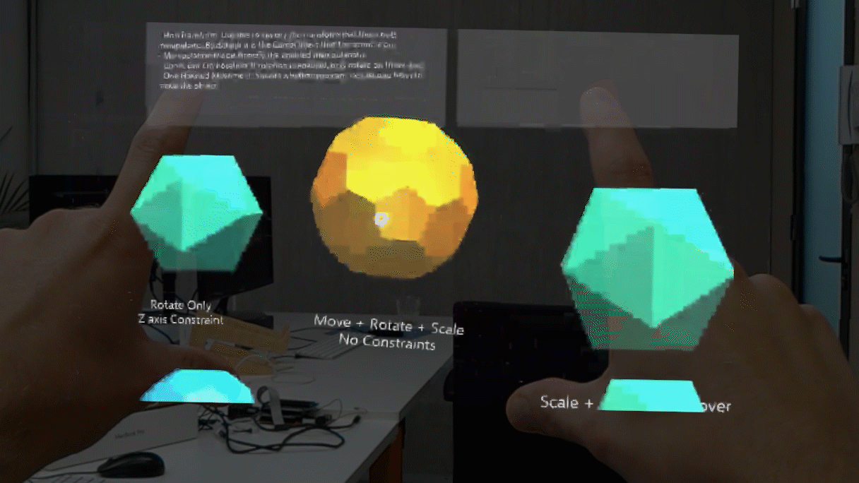 HoloLens rotatie test