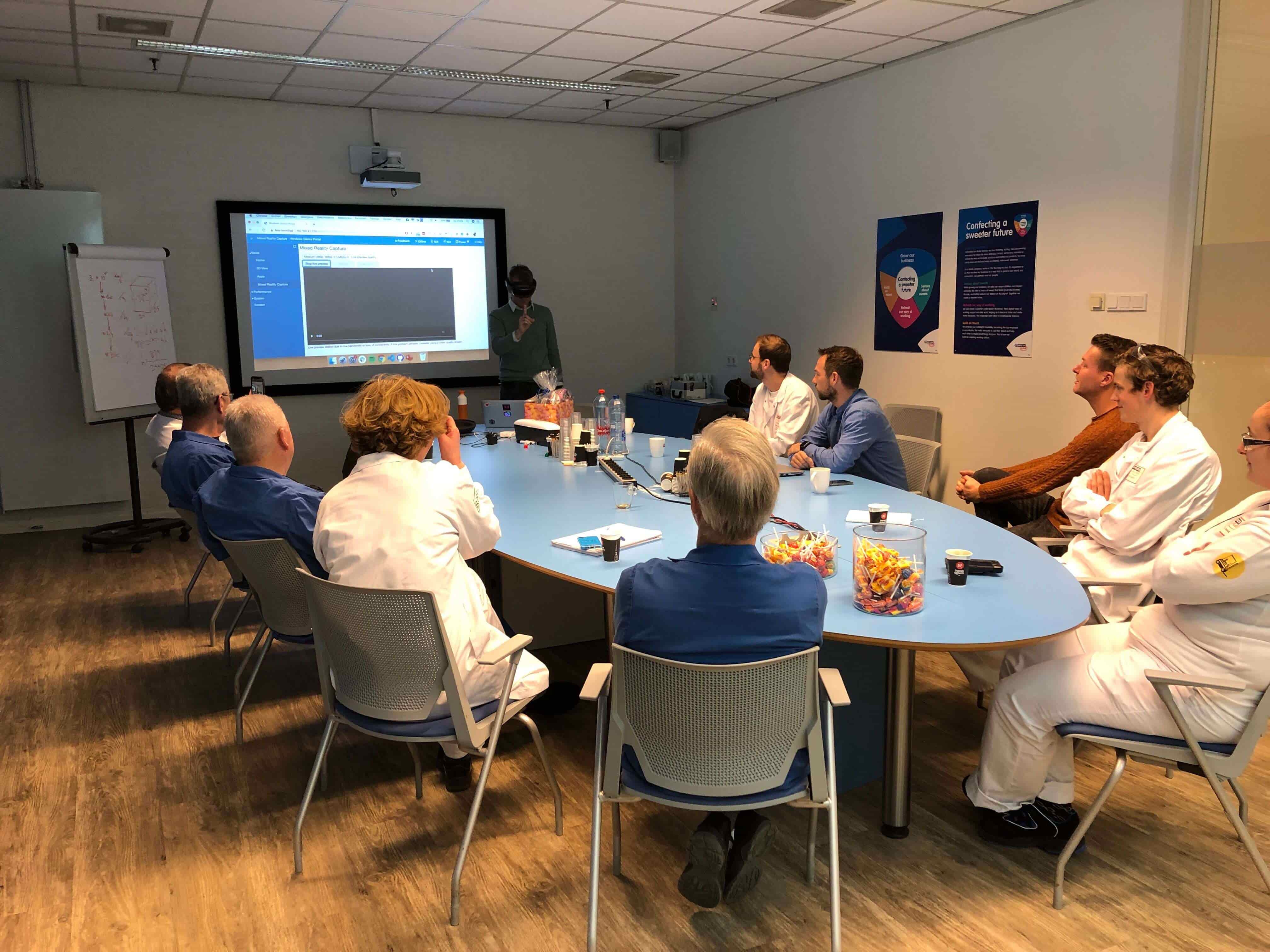 presentatie bij perfetti van melle